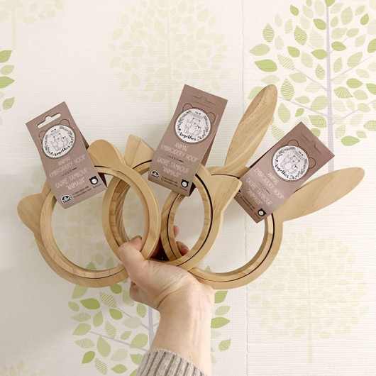 [액자] DMC수틀액자(곰)